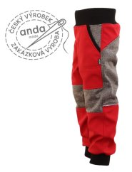 Softshellové kalhoty bez fleece (letní)