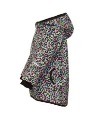 Softshellová bunda s fleecem  leopardí vzor