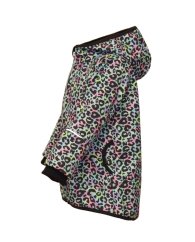 Softshellová bunda s fleecem  leopardí vzor