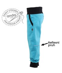 Softshellové kalhoty s bambusovým úpletem (JARNÍ)