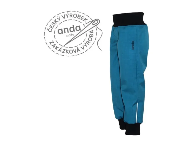 Softshellové kalhoty s kožíškem