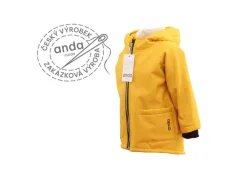 Softshellová bunda s kožíškem