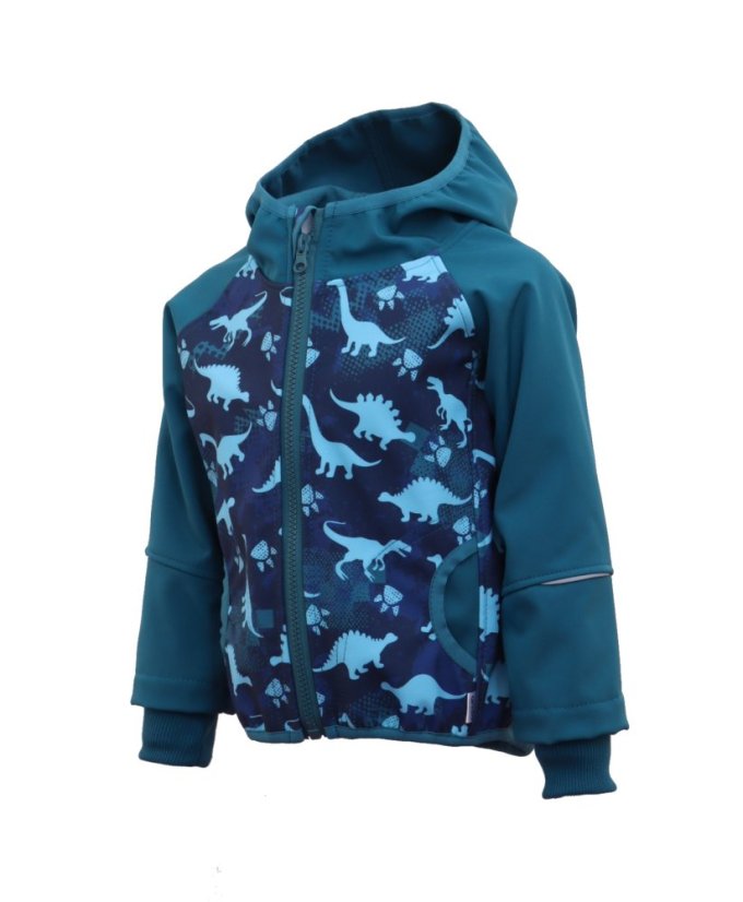 Softshellová bunda s fleecem - dino
