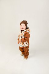 Softshellová kombinéza s fleecem - zvířátka