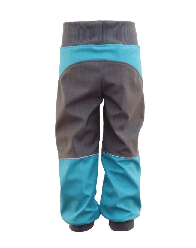 SOFTSHELLOVÉ KALHOTY S BAMBUSOVÝM ÚPLETEM (JARNÍ)