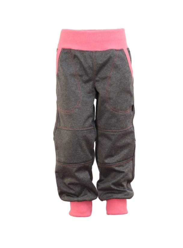 Softshellové kalhoty s fleecem