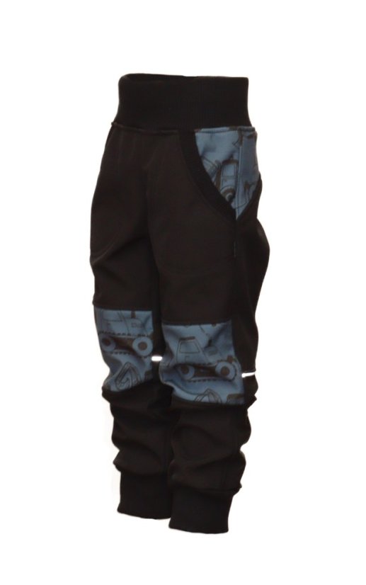 Softshellové kalhoty s fleecem - stroje