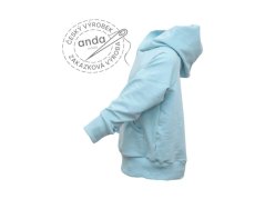 Mikina - jednobarevná