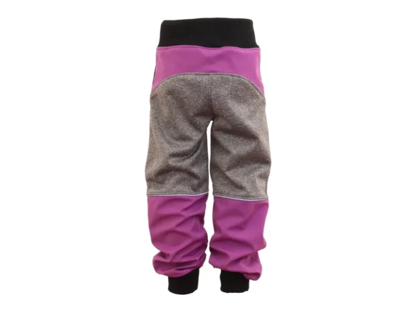 Softshellové kalhoty s fleecem